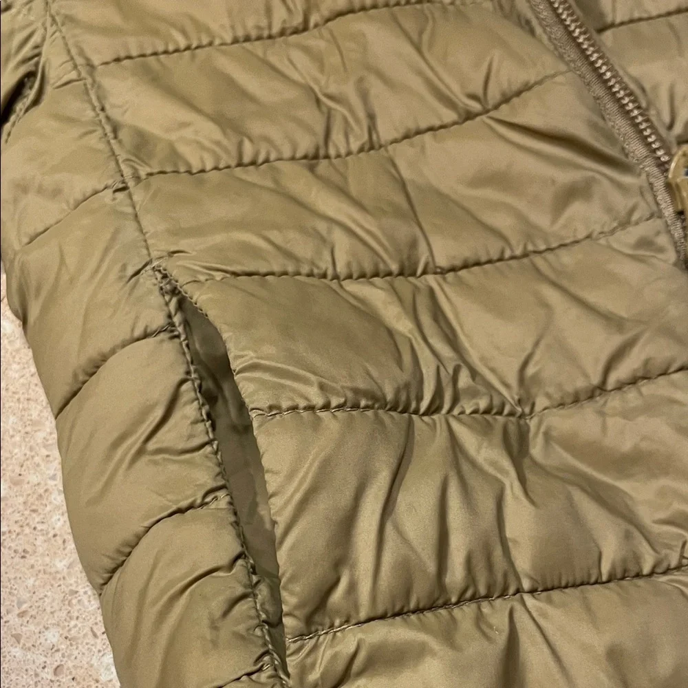 GAP Kids Olive Quilted Jacket